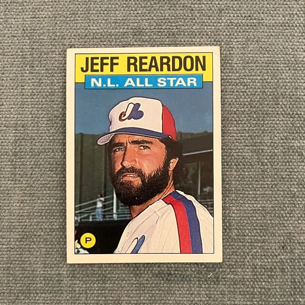 1986 Topps Montreal Expos Baseball Card